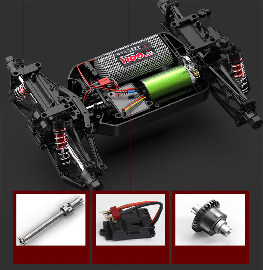 best price,smrc,s910,1/16,2.4g,4wd,rc,car,brushless,discount