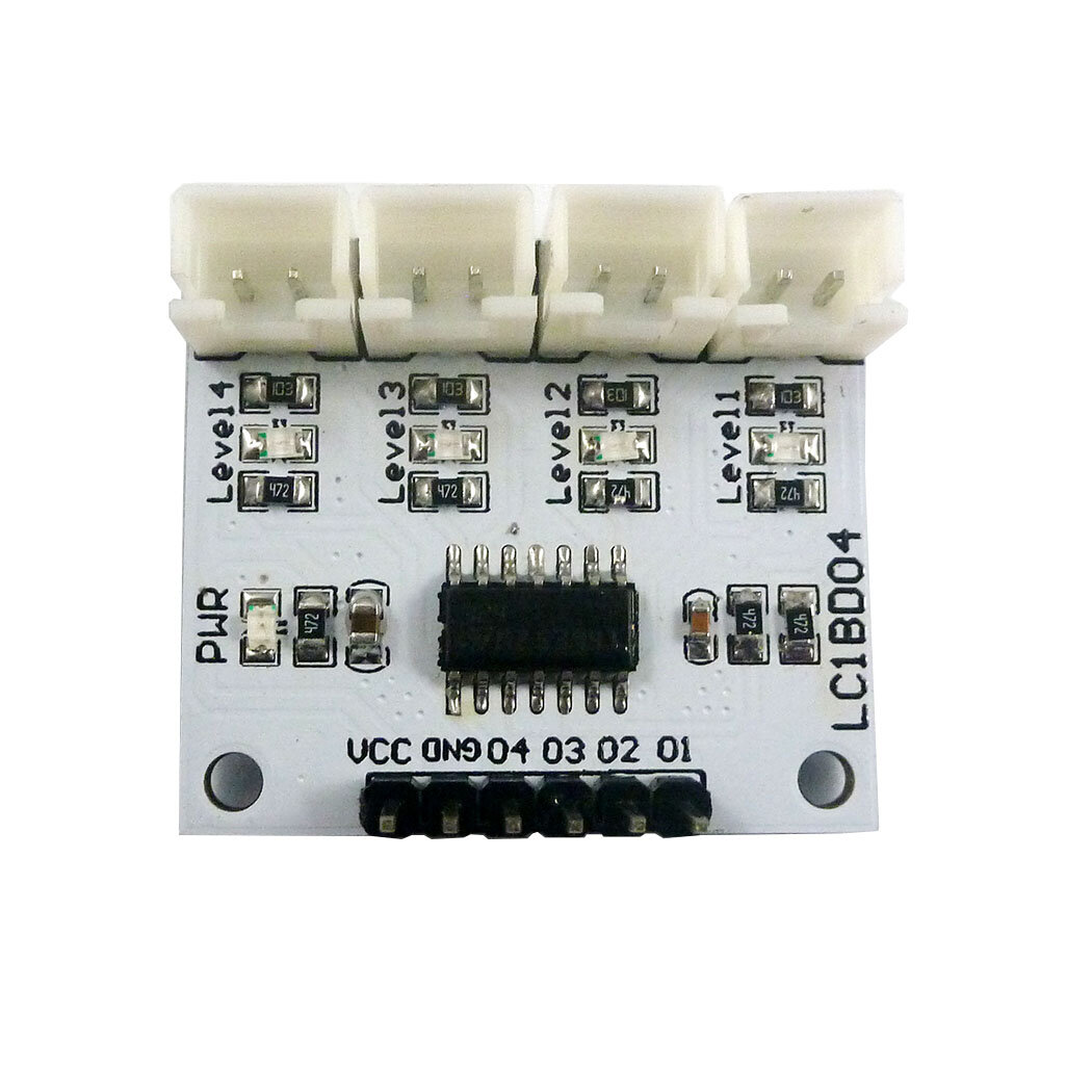 LC1BD04 DC5V 4 Digital Water Level Indicator Board Water Tower Liquid Level Sensor Controller Module