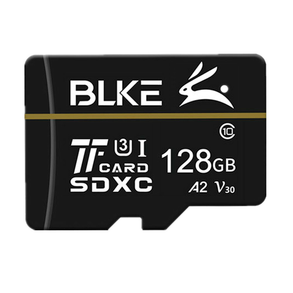 Blke High Speed TF-kaart Geheugenkaart CLASS10 32/64/128/256GB 100 MB/S A2 V30 voor actiecameras Tel