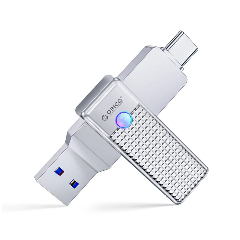 

ORICO UFSD 2 in 1 Type-C & USB 3.2 Flash Drive 405MB/s High Speed Pendrive 64G/128G/256G/512G OTG U Disk for MacBook And