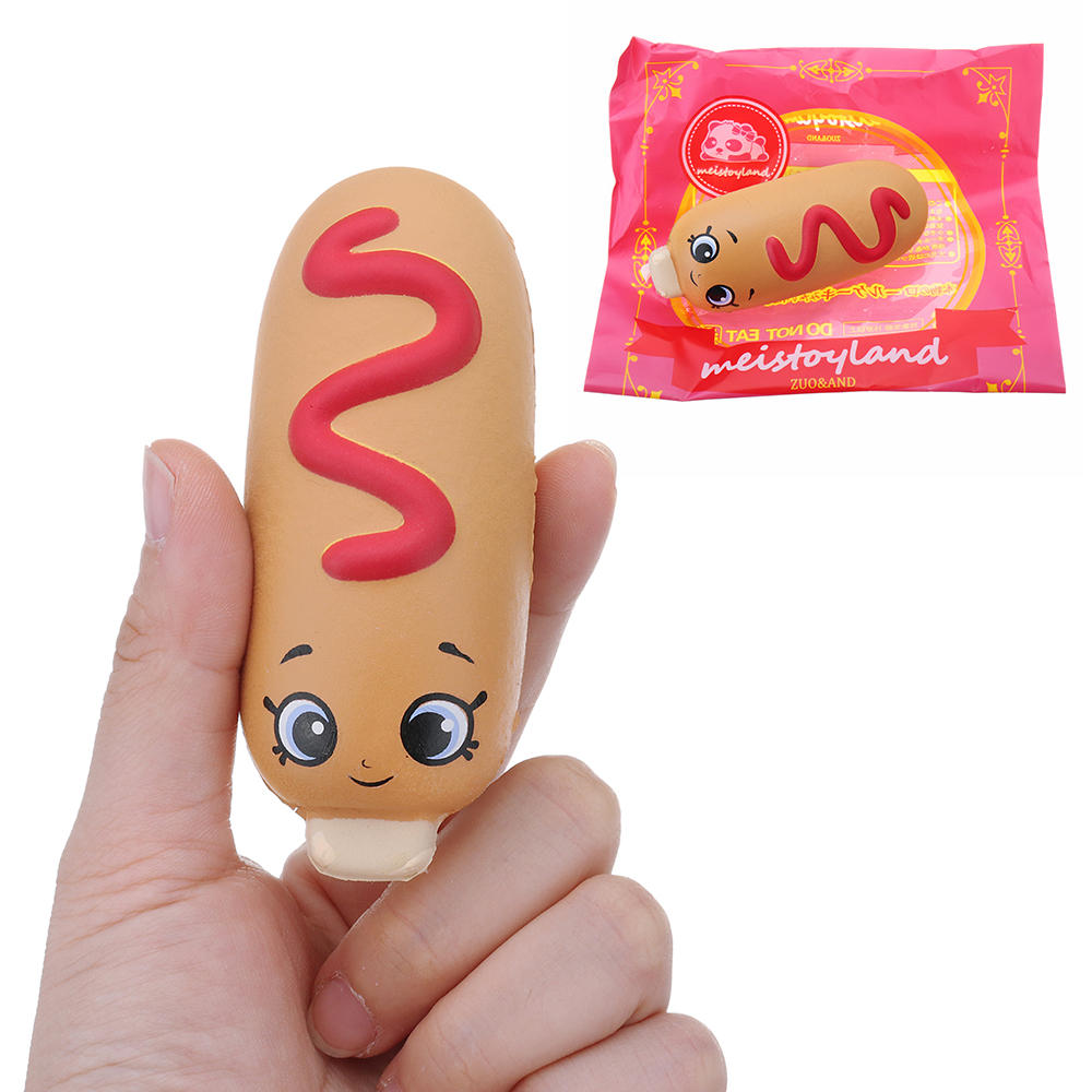 Image of Hot Dog Squishy 8CM Langsam steigende mit Verpackung Sammlung Geschenk Soft Toy