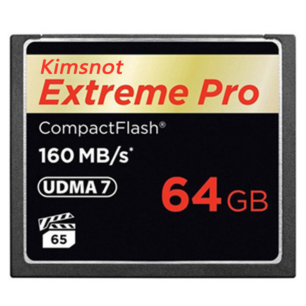 

Kimsnot Extreme Pro CF Memory Card Flash Smart Card 32G 64G 128G 256G UDMA 7 up to 160MB/S
