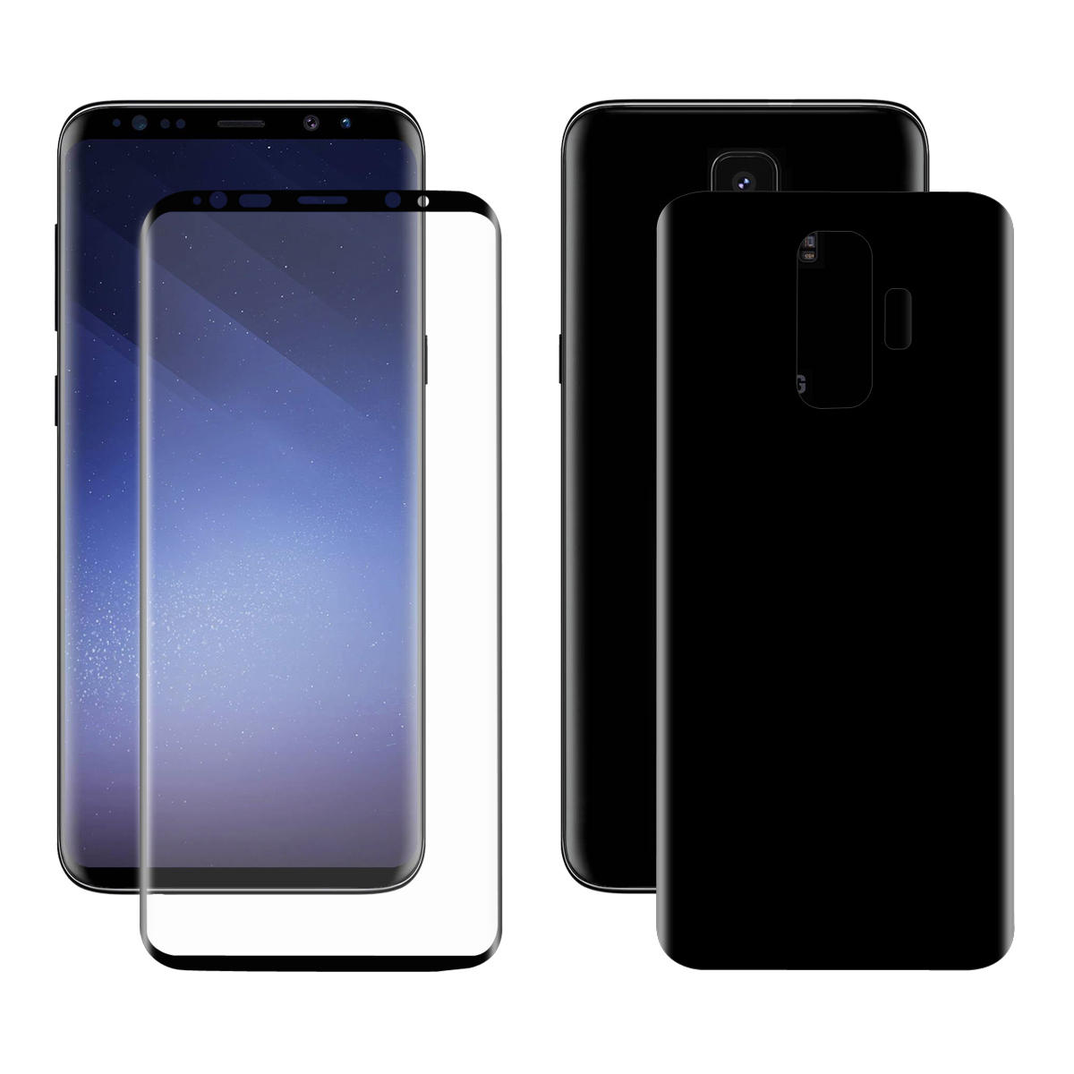 Enkay Front & Back 3D Curved Edge PET Screen Protector For Samsung Galaxy S9/S9 Plus