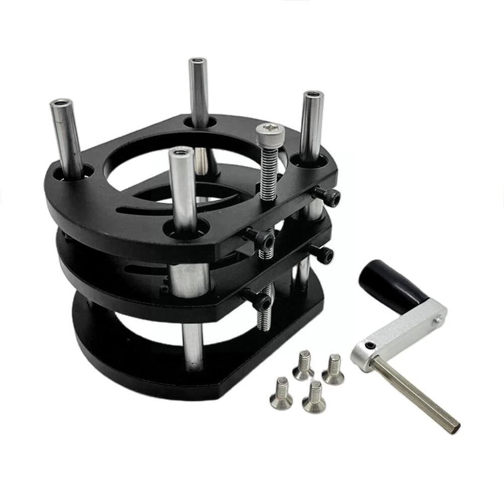 best price,router,lift,for,65mm,diameter,motors,woodworking,inverted,lifting,base,discount