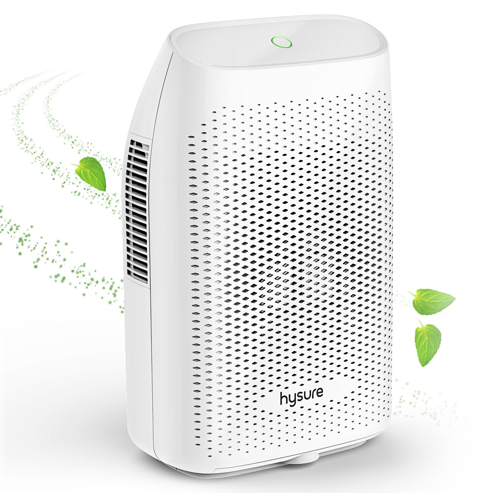 Hysure T8 Plus Dehumidifier 2000ml Electric Dehumidifiers with LED Indicator and Auto-off Ultra Quiet Air Cleaner for Ho