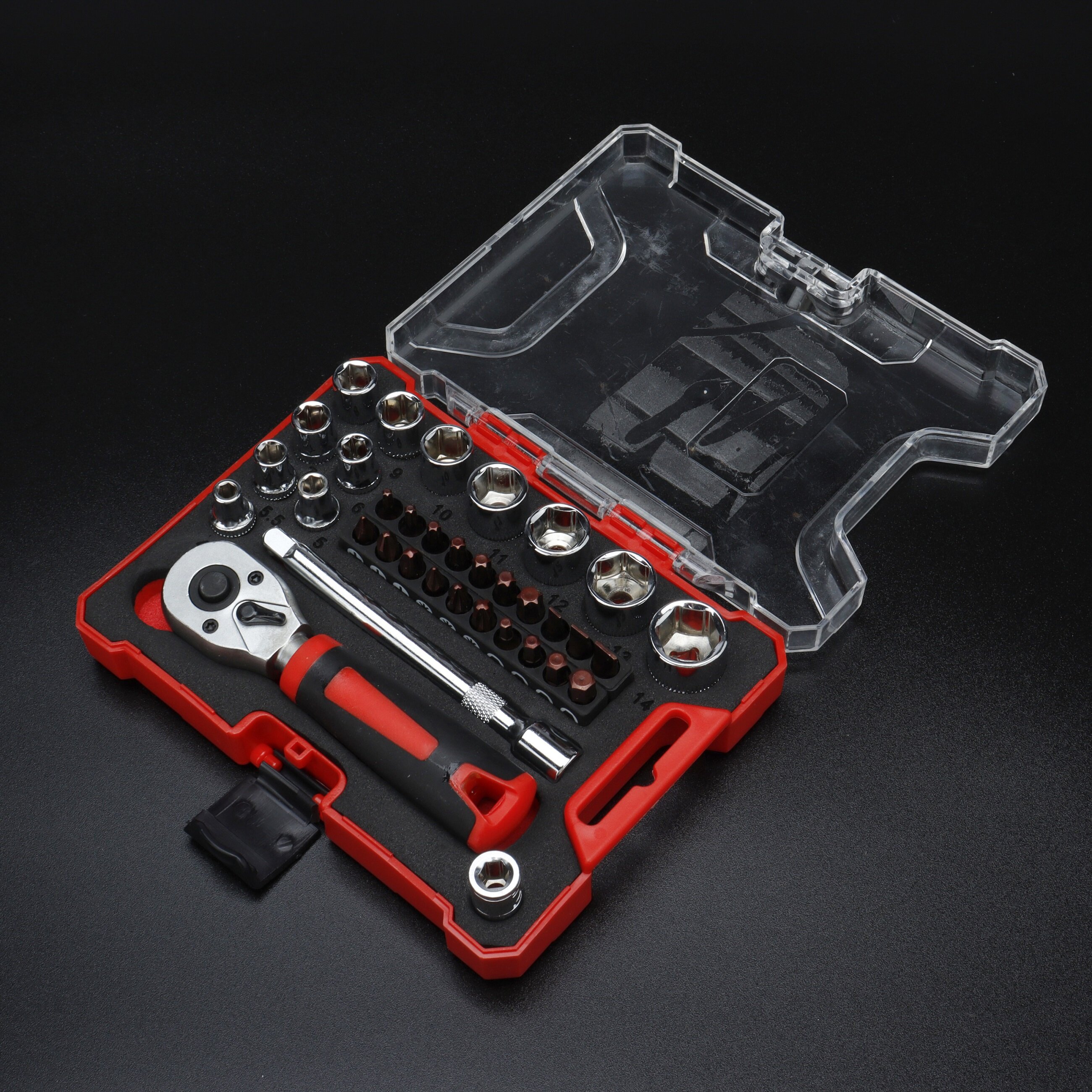 36-delige mouwcombinatieset mouw Batch Head Set Auto Repair Tool Huishoudelijke Hardware Tool Combin