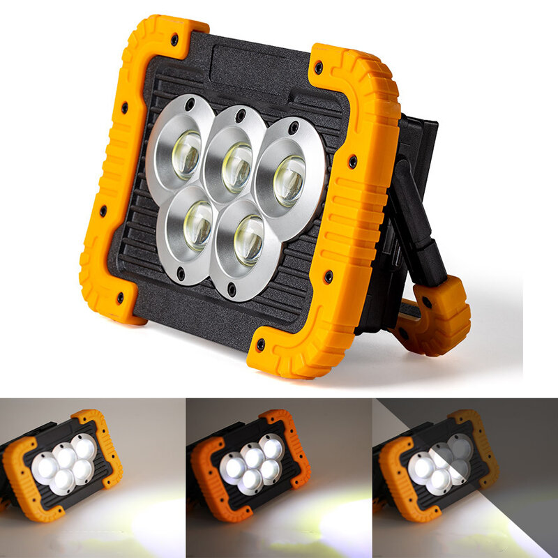 IPRee® W856 3 modos 30 W Superbrillante Solar cámping Lámpara Luz de trabajo LED recargable para al aire libre cámping pesca