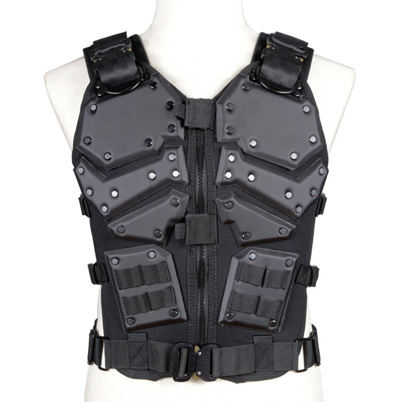 TF3 Multifunction Tactical Vest Airsoft Protective Waistcoat Adjustable Molly System CS Wargame Vest