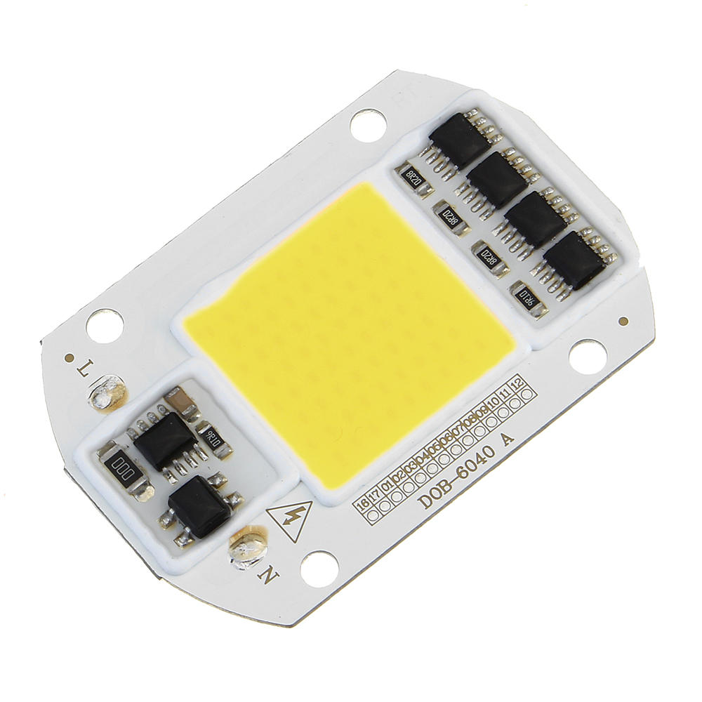 High Power 50W Wit / Warm Wit LED COB Light Chip voor DIY Flood Spotlight AC220V