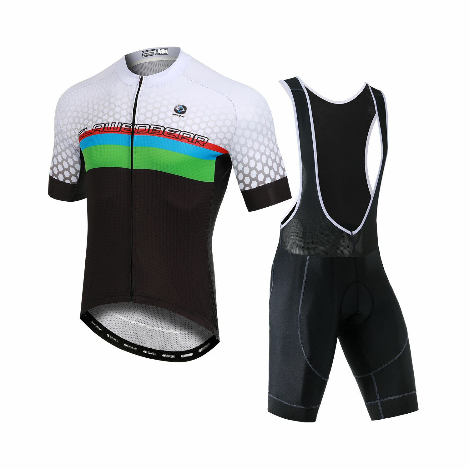 Camisa de ciclismo masculina XINTOWN em tecido de secagem rápida e que absorve a umidade para roupas de bicicleta MTB