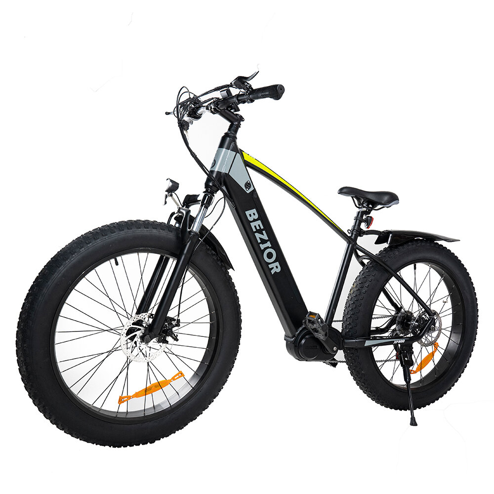 [EU DIRECT] BEZIOR XF800 13Ah 48V 500W Mid Motor Electric Bicycle 26inch 40Km/h Top Speed 50-60km Mileage Range Max Load 90kg