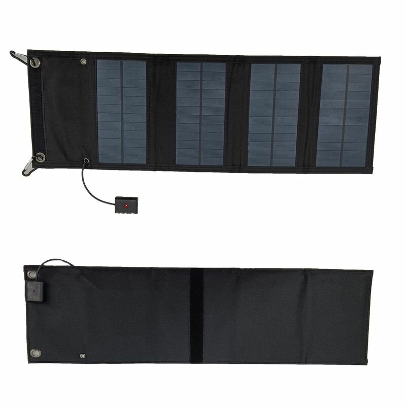 PRee® 10W Pannello Solare Portatile Caricabatterie Solare Pieghevole Impermeabile Caricatore Solare Esterno Portatile