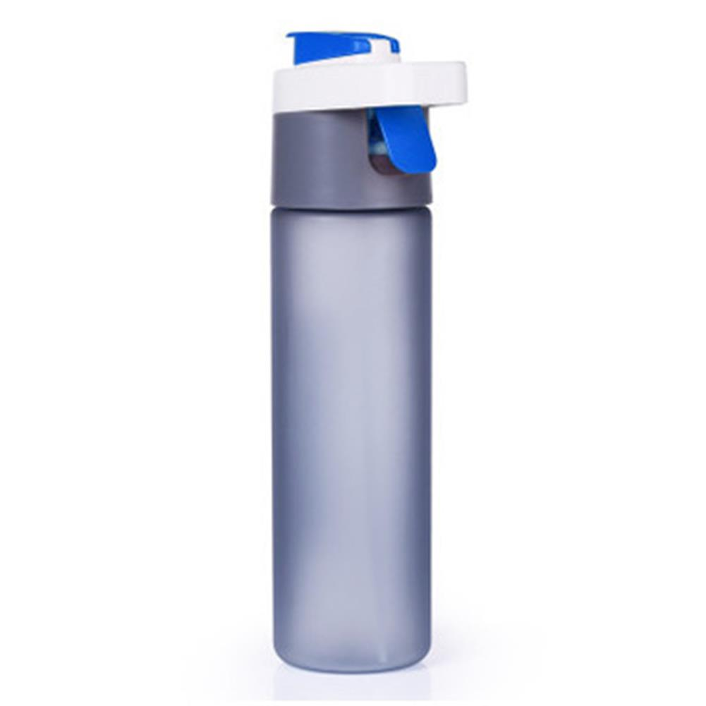 Butelka na wodę plastikowa na zewnątrz o pojemności 600 ml, kreatywna, do sportu, biegania, picia, szczelna, z rozpylaczem
