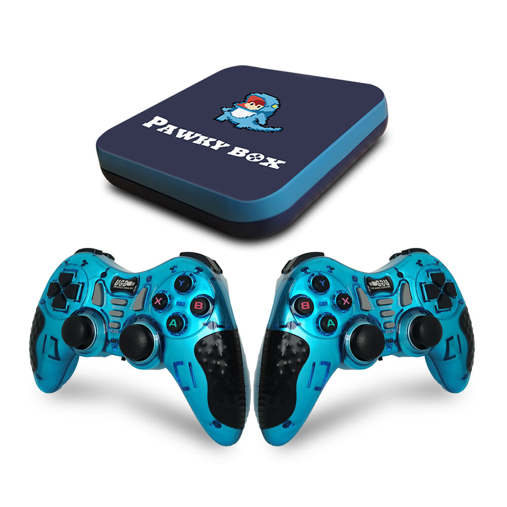 Pawky Box Amlogic A905 Android TV Box 256GB 50000 Games Wifi TV Game Console voor PSP PS1 N64 DC Gam