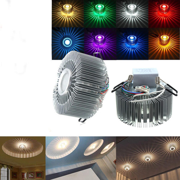 3W LED Aluminium Plafond Light Fixture Corridor Balkon Hanger Lamp Verlichting Kroonluchter