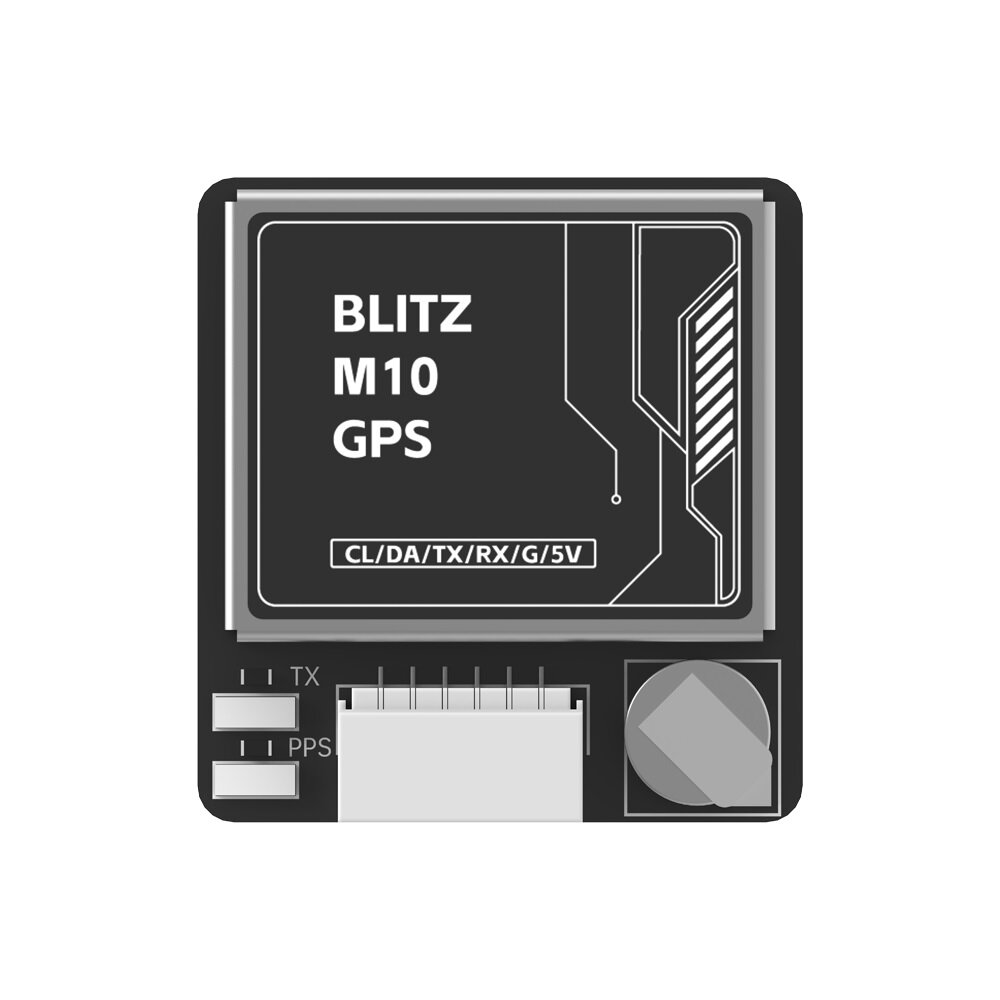 Modulo bussola GPS QMC5883L iFlight BLITZ M10 con cavo per modelli RC fai da te telaio Nazgul Evoque F5 FPV Raicng Drone