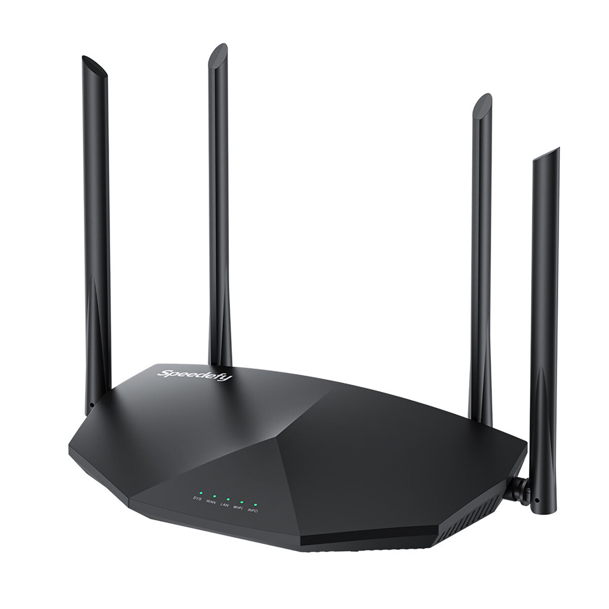 Speedefy AC2100 Dual Band High Speed Wireless WiFi Router 2.4GHz&5GHz Up to 35 Devices 2000 sq.ft Co