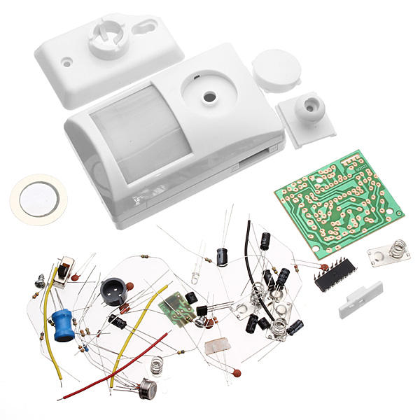5 stuks Infrarood Elektronische Alarm Kit Elektronische DIY Learning Kit