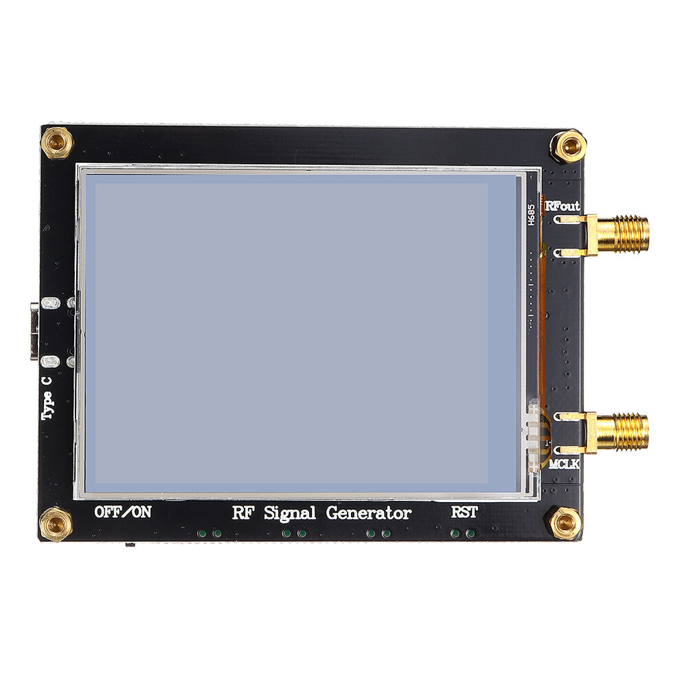 

23.5-6000M RF Signal Source 0.5PPM High Stability and Low Noise Frequency Sweep Full Touch Screen PC Controllable
