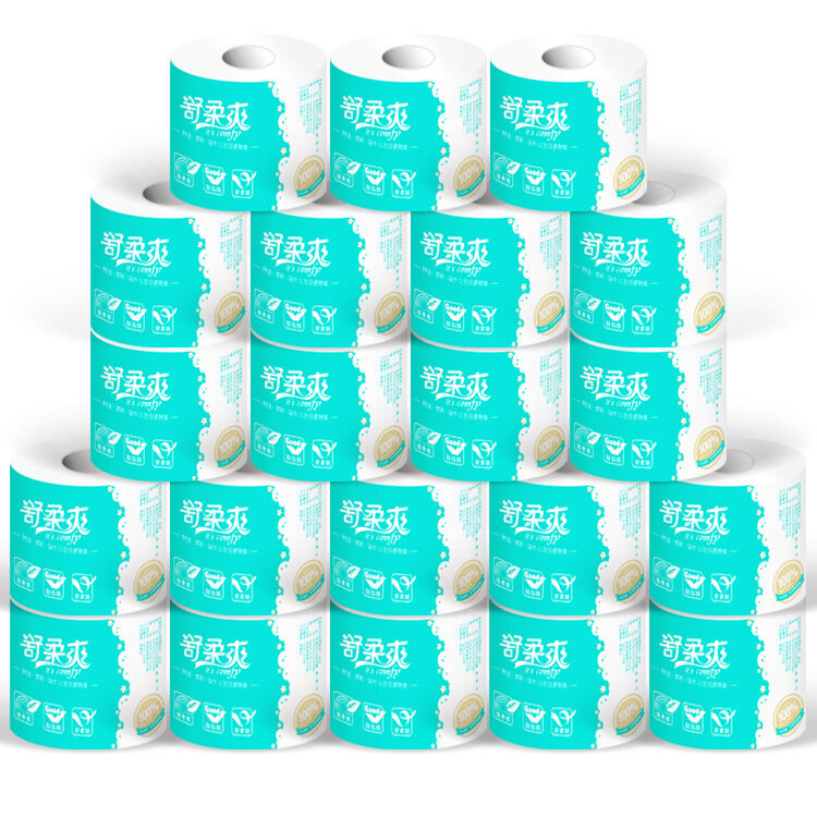 10 Rolls Ultra ComfortCare Soft Toilet Paper Toilet Paper Household Towel Tissue Replacement Roll Paper Toilet Paper Tab