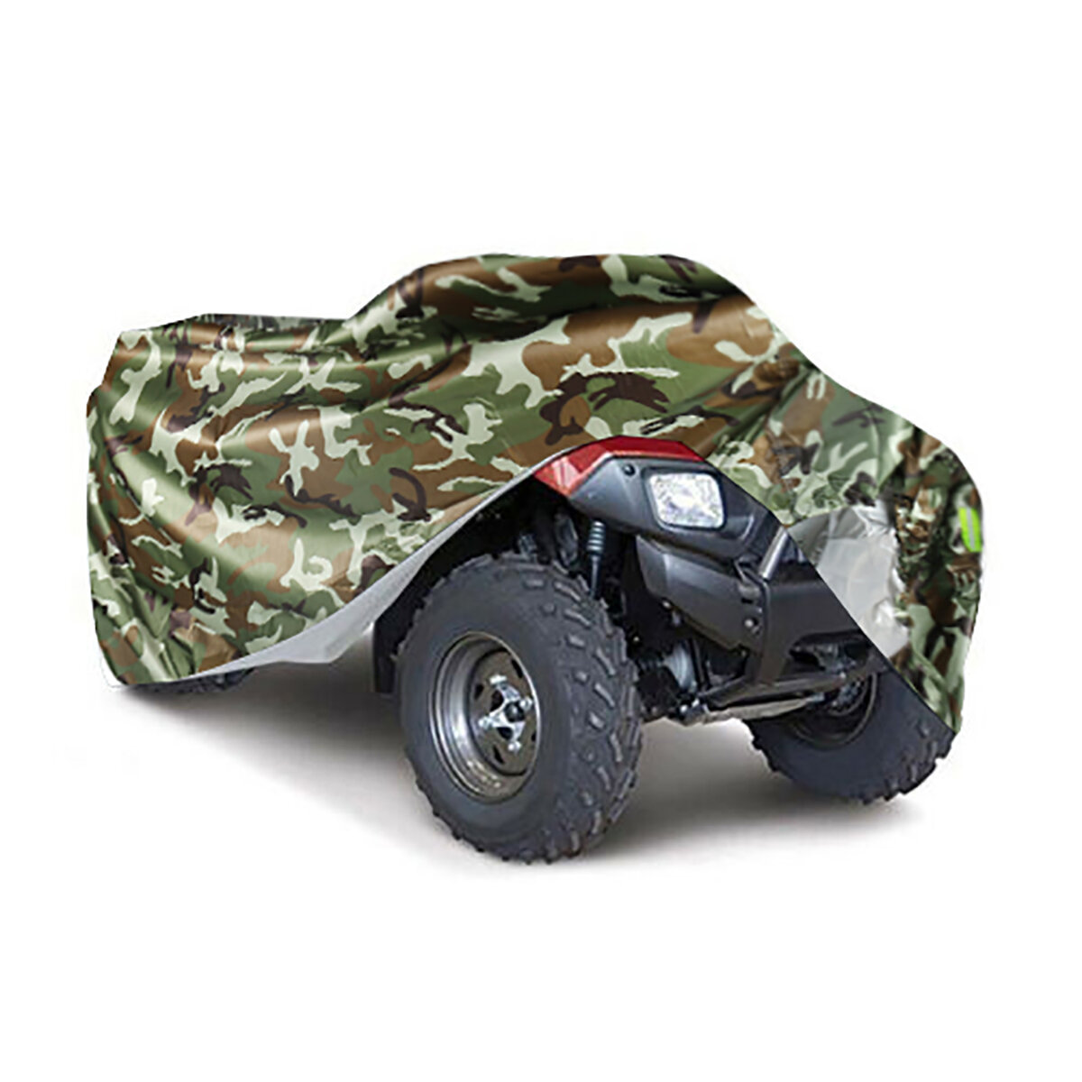 190T ATV-afdekking met reflecterende strips Waterdicht UV Regenstofbestendig Bescherming tegen alle 