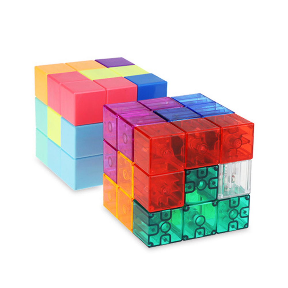 Kubus Luban Cube Magnetische bouwstenen Tetris Driedimensionale intelligentie Educatief speelgoed vo