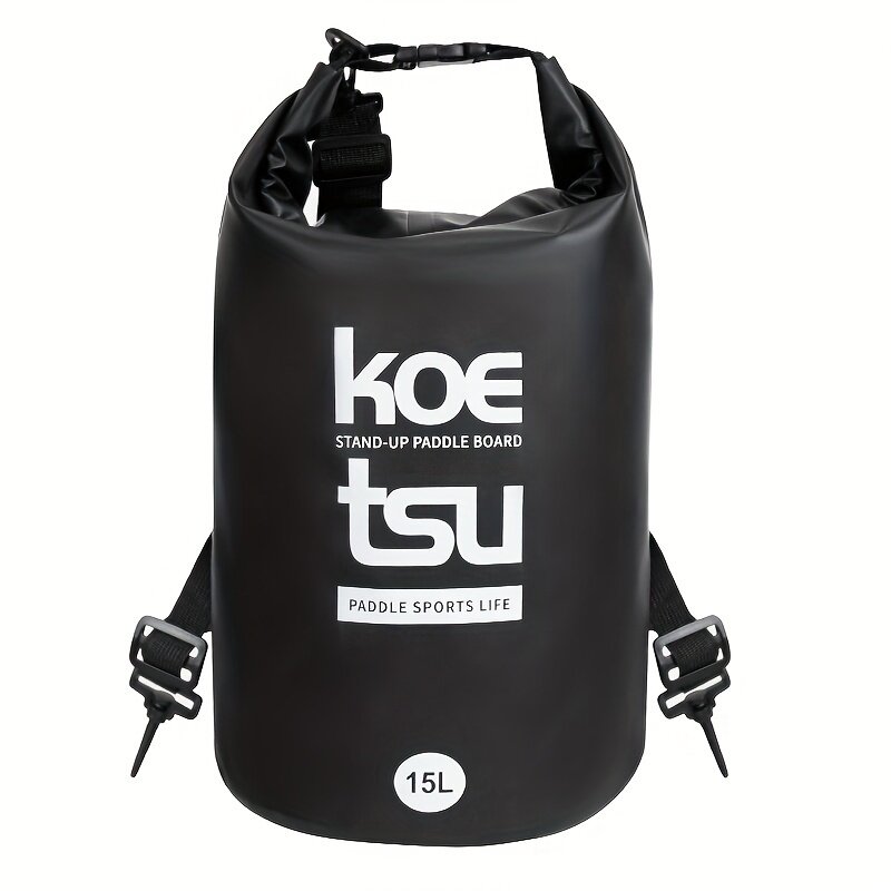 

KOETSU 15L/3.96gal Waterproof Large Capacity Paddle Board Bag, For Secure Storage And Easy Carrying, Portable Lightweigh
