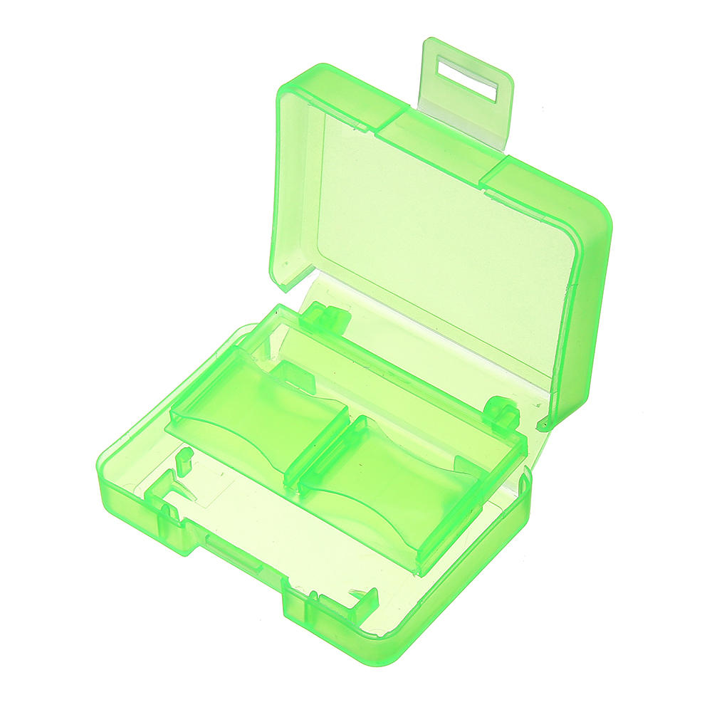 5pcs Green Backpacker GK-1CF4SD Portable Memory Card Receiving Box Mobile TF Card Camera CF/SD Storage Card Box