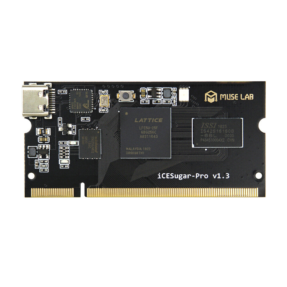 Icesugar-pro FPGA Development Board Lattice ECP5 Open Source RisC-V Linux SODIMM