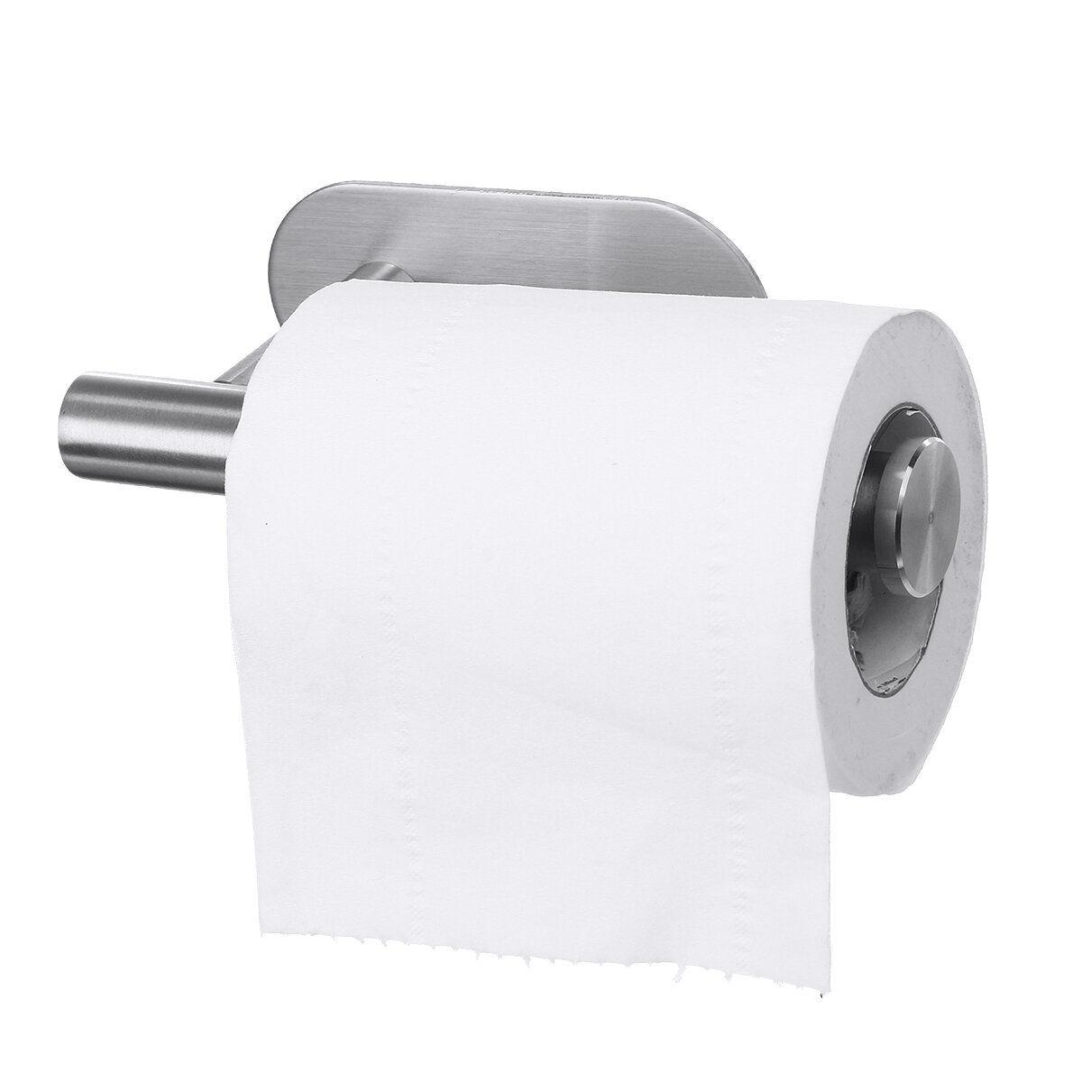 Roestvrijstalen wandmontage badkamer toiletrolhouder Tissue Box Roll Stand Rack