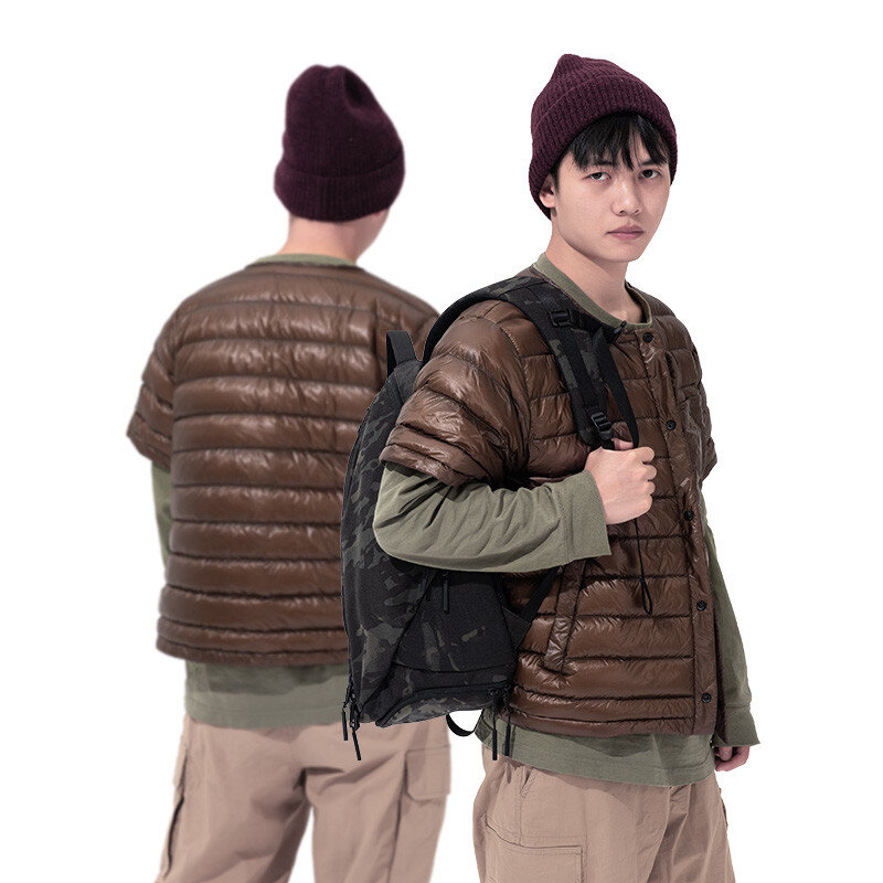 Naturehike Winter Short Sleeve Jacket 10D Nylon  Waterproof Ultralight 95% Goose Down Warm Vest Waterproof Fashion Leisure Coat