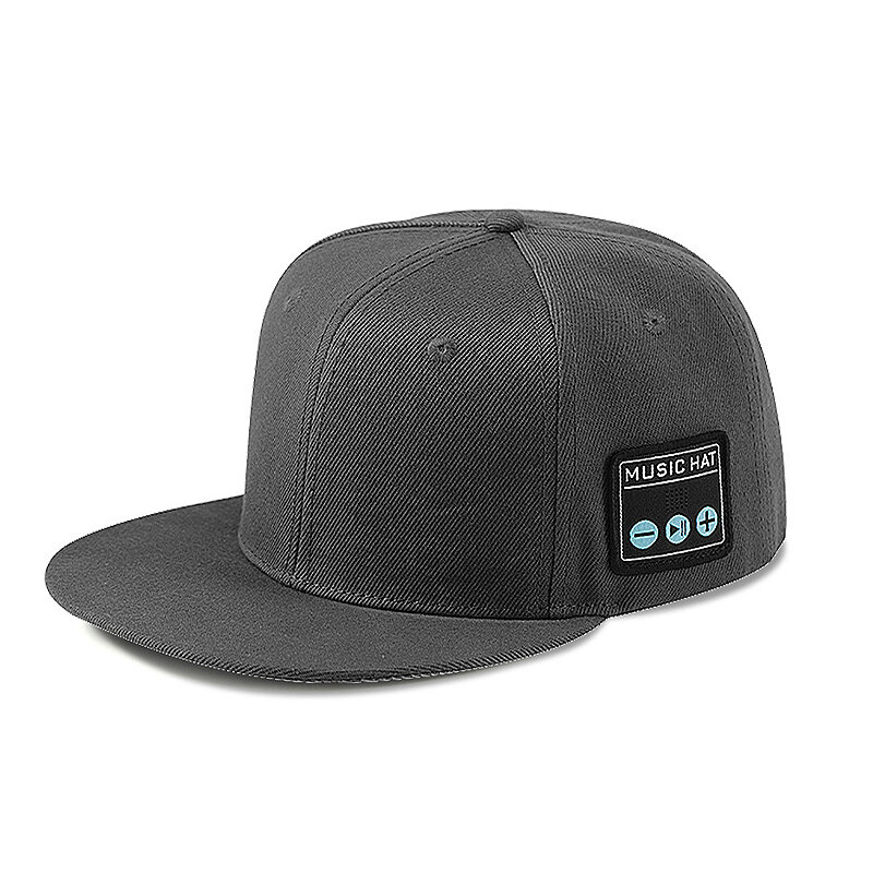 YX2-B bluetooth Hat Portable Speaker Cap with Graphite Speaker Breathable Cotton Adjustable Smart Speakerphone Cap for O