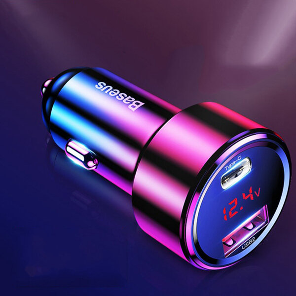 best price,baseus,45w,qc,pd,usb,type,c,car,charger,coupon,price,discount