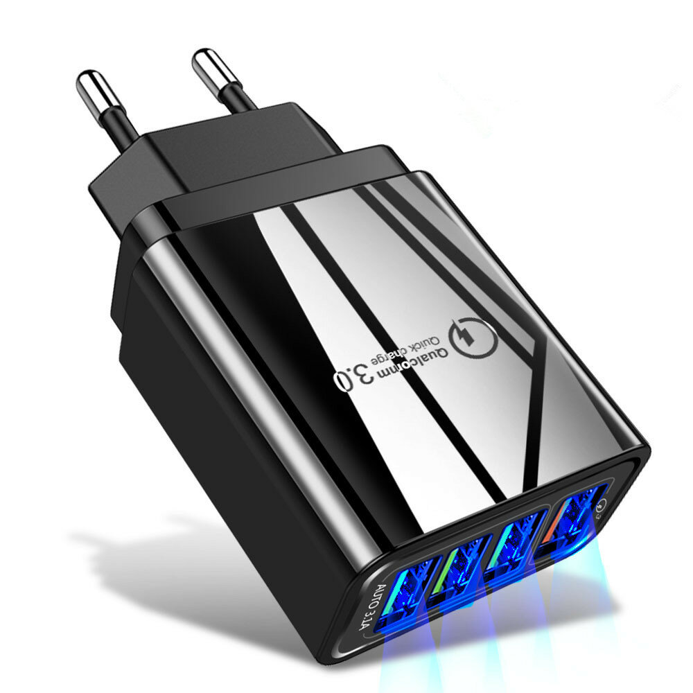 

Gragas 4 порта USB быстрая зарядка QC3.0 адаптер быстрой зарядки для мобильного телефона планшета