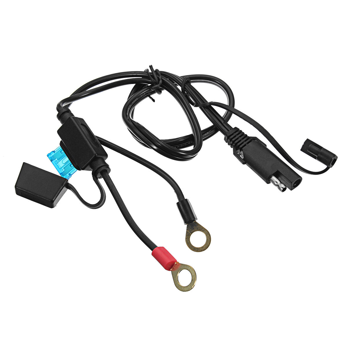 12V Terminal To SAE Quick Disconnect Cable Motorcycle Battery Output Connector