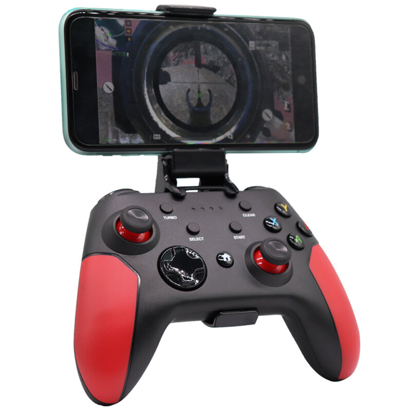 

Bakeey Wireless Game Controller for Switch Lite Remote Joypad Gamepad Game Controller For iPhone XS 11Pro Mi10 Note 9S