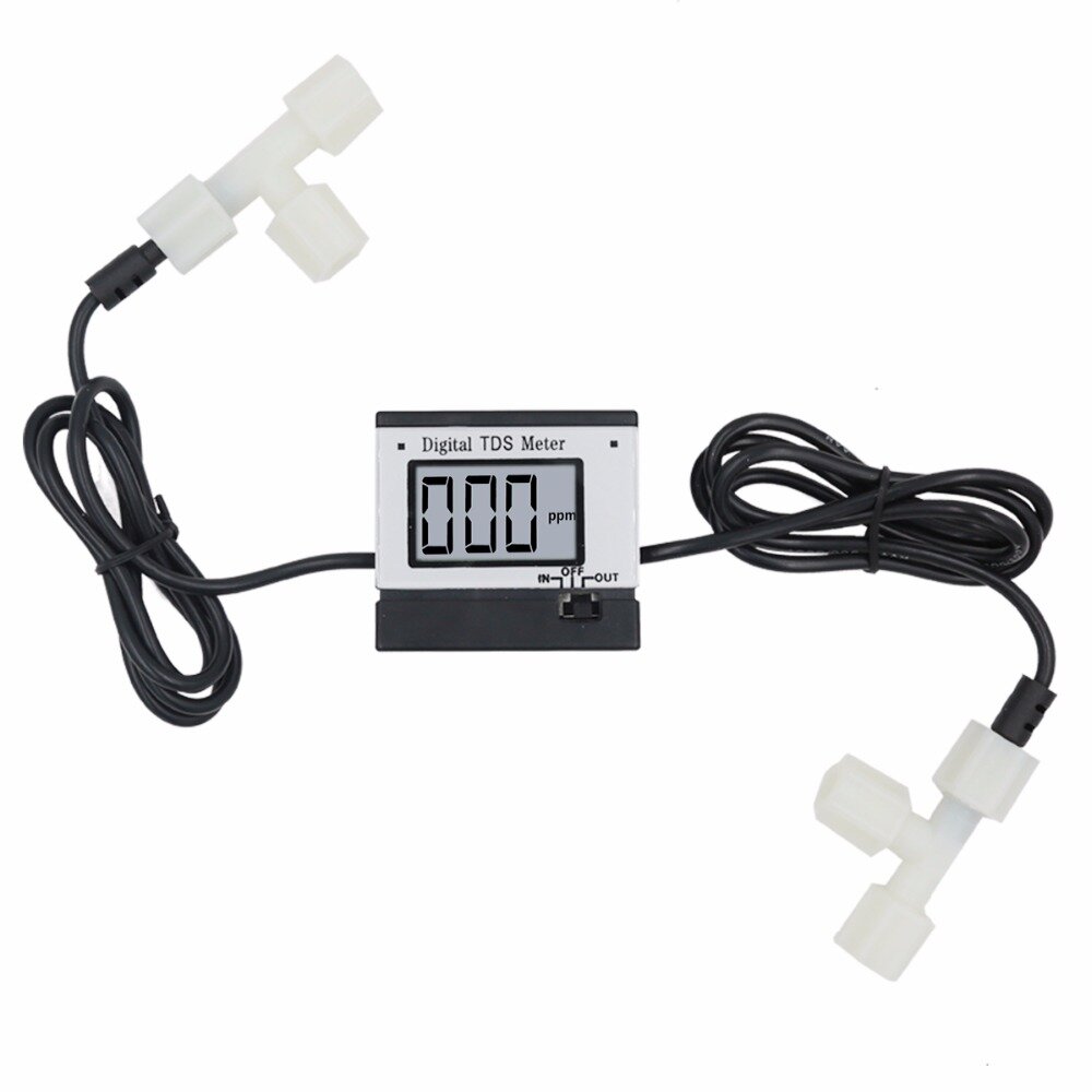 

Double TDS Detector Wall-mounted Water Quality Analyzer Meter Embedded Conductivity Monitor Tester