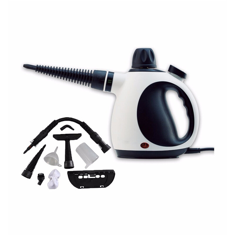 1000W Sterilization High Temperature High Pressure Steam Cleaner with 6 Heads Mobile Cleaning Machine Automatic Pumping