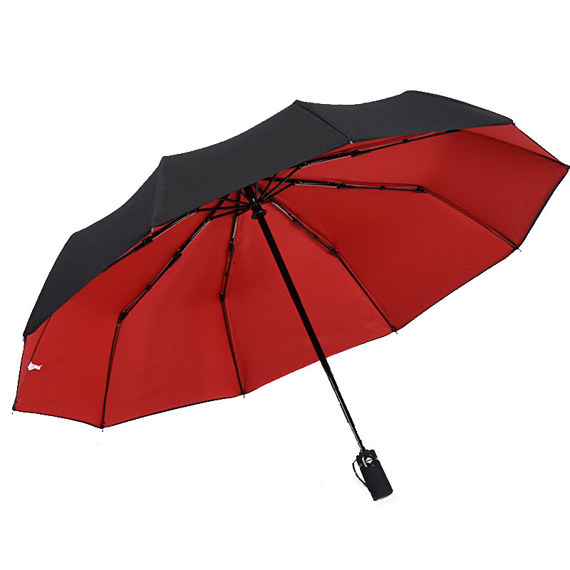 

Автоматический Umbrella Двойной слой Windproof Anti-UV Umbrella Кемпинг 1-2 Люди Складной Зонт