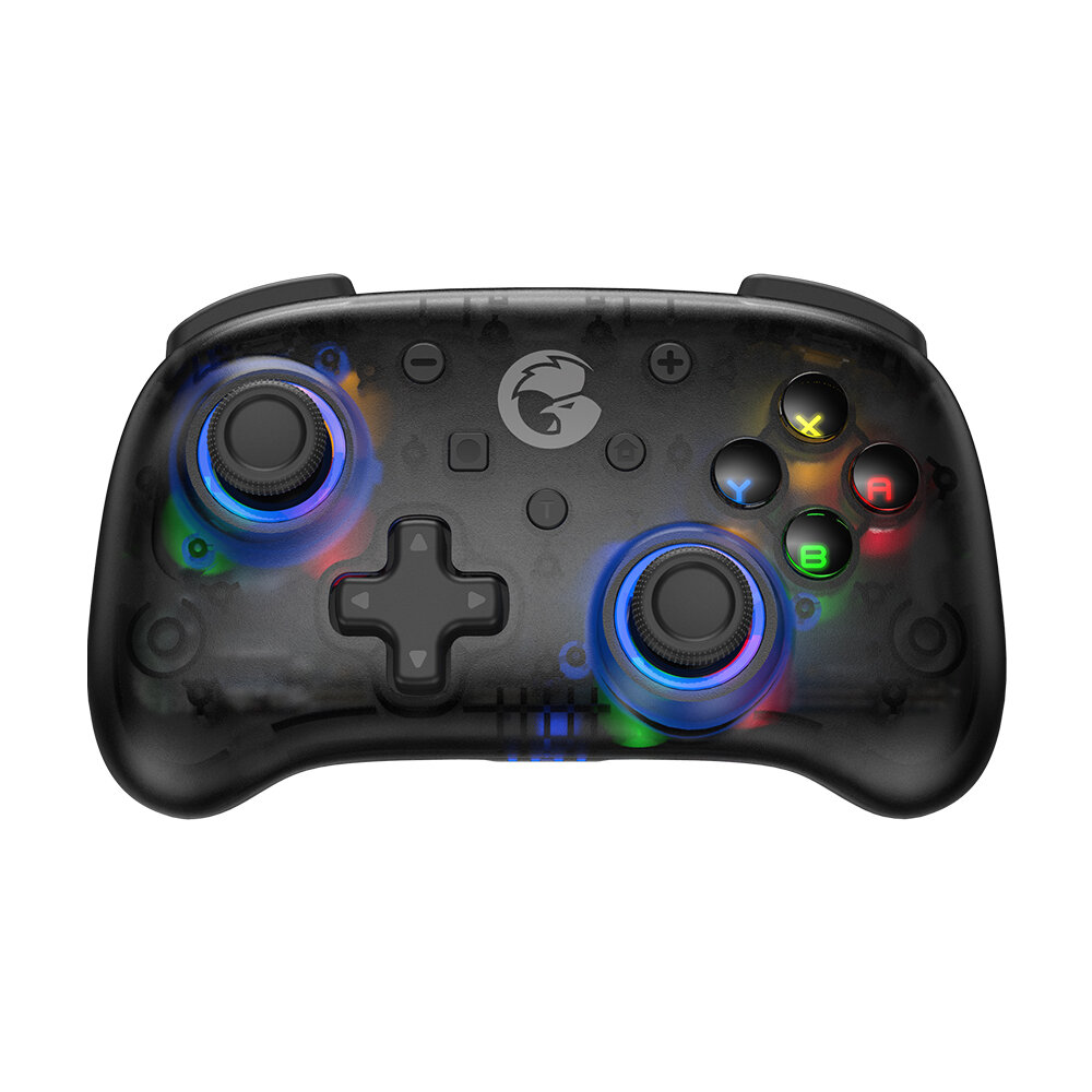 GameSir T4 Mini Wireless Wired Bluetooth RGB Light Game Controller Gamepad met Turbo voor Switch And