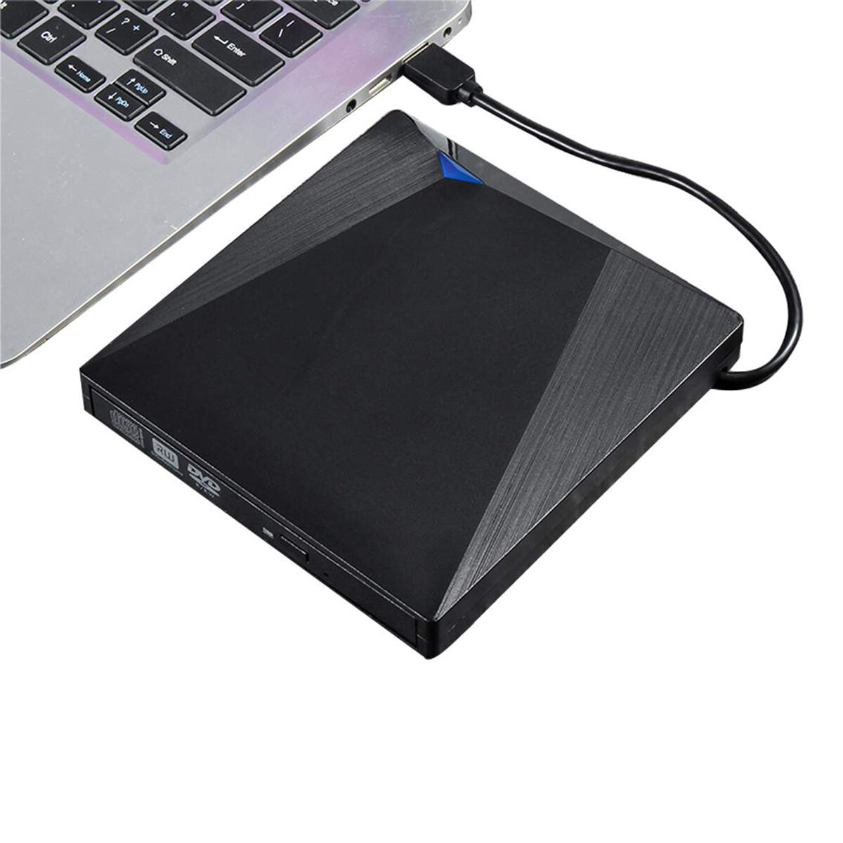 OTVIAP USB3.0 Rhombus External DVD Recorder Player Optical 