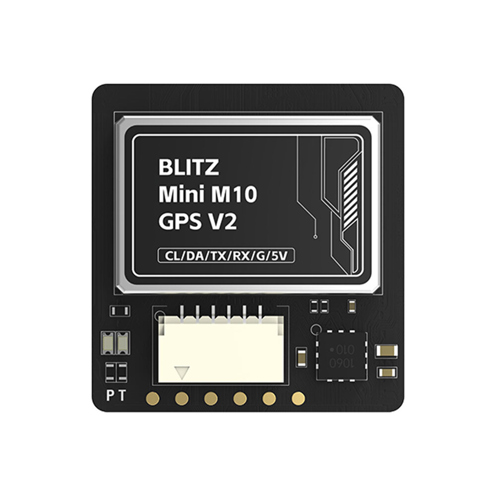 iFlight BLITZ Mini M10 GPS V2 Module QMC5883L Compass 18.2x18.2mm GPS Ceramic Antenna for RC Airplane FPV Racing Drone Q