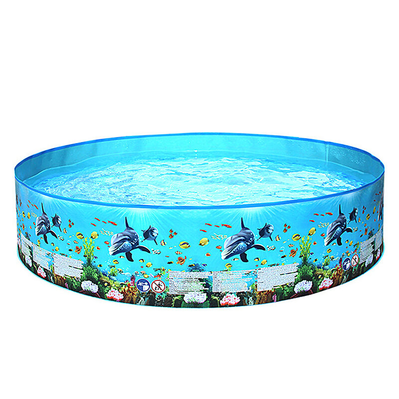 

8ft Household Swimming Pool No Inflation Pool Family Swimming Pool Garden Outdoor Summer Kids Paddling Pools