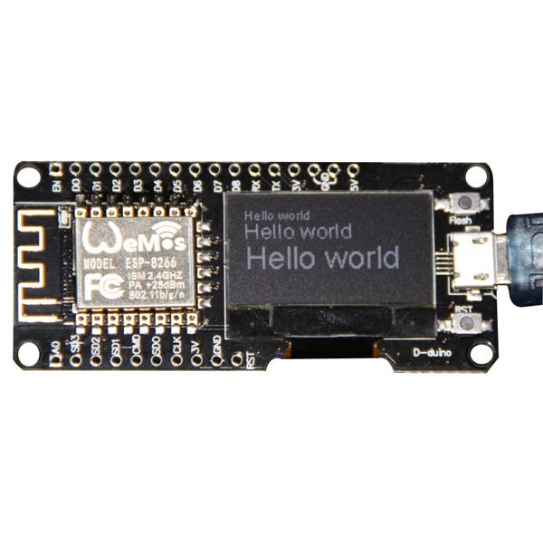 Nodemcu Wifi And NodeMCU ESP8266 + 0.96 Inch OLED Module Development Board Geekcreit for Arduino - products that work wi