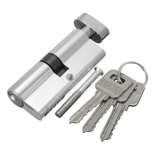 Aluminium Home Veiligheid Slotcilinder Deur kabinet Lock Met 3 Sleutels 89 ? 29mm