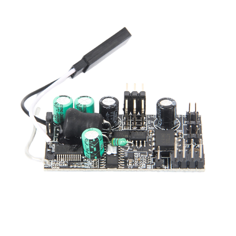 WPL Sound System Receiver Board Upgrade Accessories for WPL D12 C24 B24 B36 MN D90 MN99S RC Truck Pa