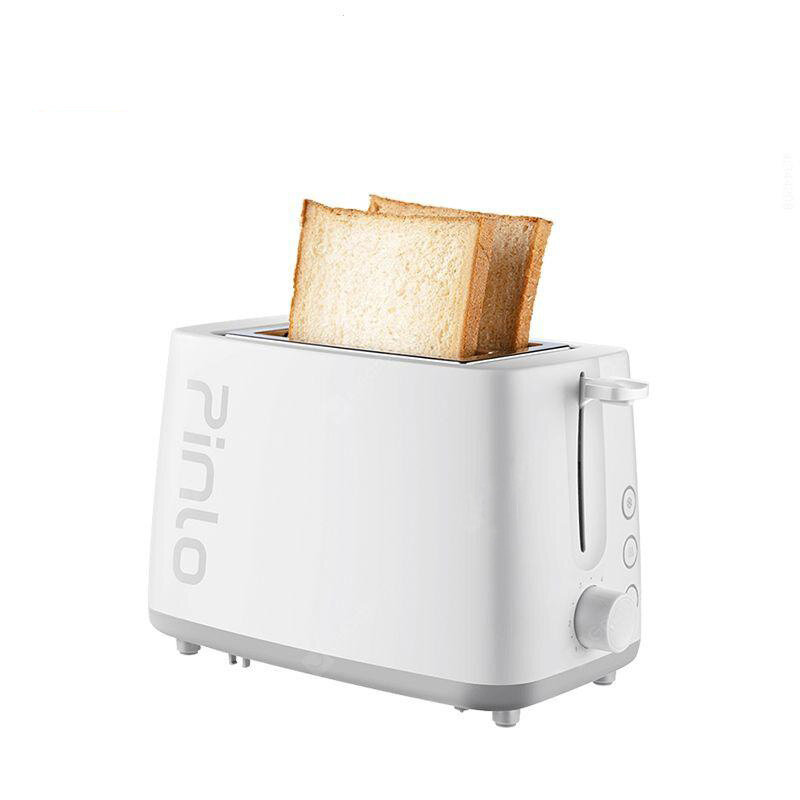 

Pinlo PL-T075W1H Toaster Bread Maker from Toast Machine Breakfast Machine Mini Sandwich Maker 750W Fast Heating Double S