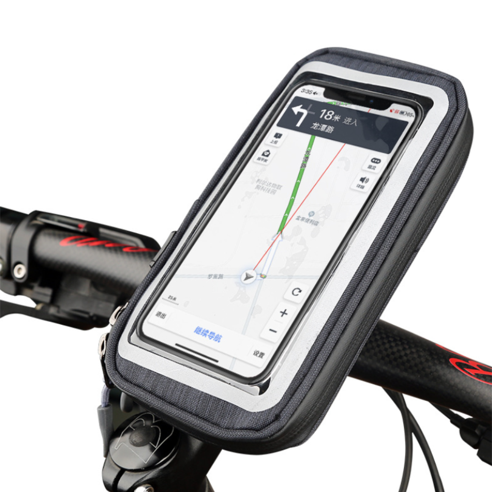 Waterdichte tas voor mobiele telefoon GPS Navigatietassen Schokbestendig voor Motorcylce Fietsstuur 