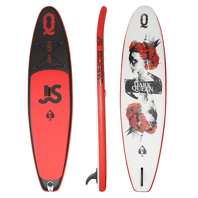 JSYACHT 11ft/3.35M Inflatable Stand Up Board SUP Surfboard Paddle Board ISUP Yoga Surfboard Paddle B