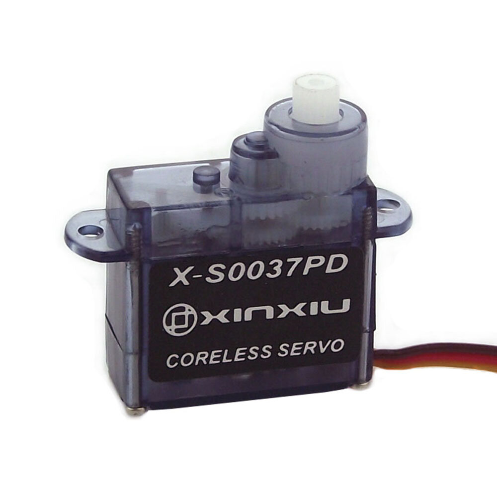XINXIU X-S0037PD 0.5kg.cm ~ 0.65kg.cm Koppel 4.8 ~ 6V Plastic Gear Coreless 3.7g Digital Servo voor 